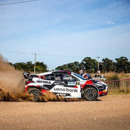 Con el estreno del hijo de Federico Villagra, el Rally Argentino y el Sudamerica corren en Mina Clavero