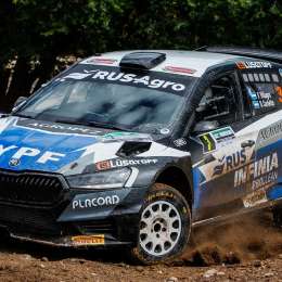 Rally Argentino: Federico Villagra fue la referencia del shakedown en Mina Clavero