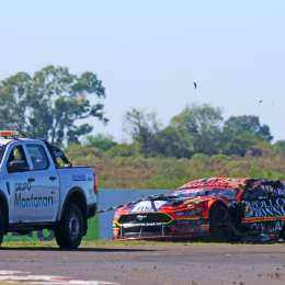 TC: tras el vuelco, Moscardini no estará en el segundo ensayo y saldrá directo a clasificar