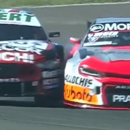 TC: el toque a Bonelli que generó la sanción a Valentín Aguirre en la tercera serie