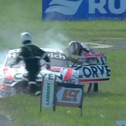 TC: ¡Con lo justo! Werner cruzó la bandera a cuadros con el Mustang averiado y fue 14° en Concepción