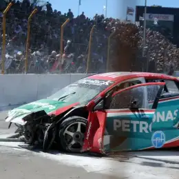 TC2000: Spataro y el recuerdo del fuerte accidente con Werner en el Callejero de Santa Fe