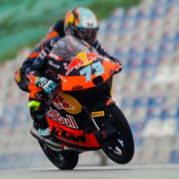 Moto3: Perrone fue P3 y Morelli completó el top 10 de la práctica clasificatoria en España