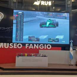 F1: el Museo Fangio, presente en el Road Show de Colapinto: "Estamos orgullosos de participar en el evento"