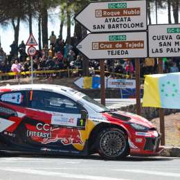 WRC: Ogier encabeza la supremacía de Toyota en la continuidad del Rally de Islas Canarias