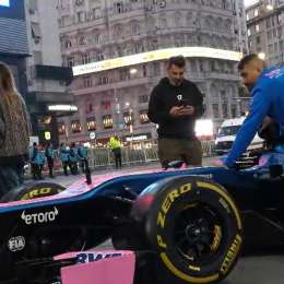 El detrás de escena de Alpine en el Obelisco: así fue el operativo para fotografiar el F1 de Colapinto