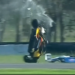 Impactante accidente en el autódromo de La Plata