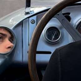 ¡Aura pura! La foto de Colapinto en la flecha de plata en la previa al Road Show