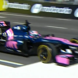 ¡PRIMERA SALIDA A PISTA! Colapinto aceleró el Lotus en las calles de Buenos Aires