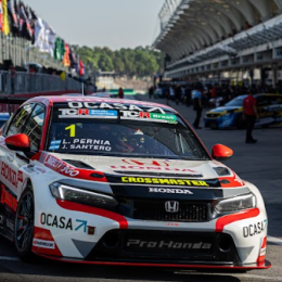 TCR South America: Pernía y Santero valoraron el 2do lugar obtenido en el Super Challenge Interlagos