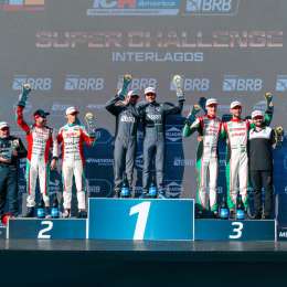 TCR South America: "Misión cumplida", las sensaciones de Gianfratti y Brickley luego del podio en Interlagos