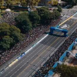 F1: imágenes inéditas del multitudinario Road Show de Franco Colapinto