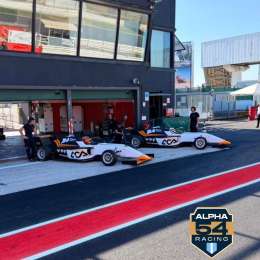 F4 Italiana Thiago Palotini y Federico Díaz Quaglia probaron en Misano antes del comienzo del campeonato