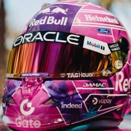 F1: así es el casco especial que usará Verstappen en el GP de Miami