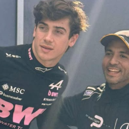 La historia del argentino que manejó el Safety Car en el Road Show de Colapinto