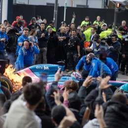 F1: "Trajimos un poco de calor a baires", la divertida publicación de Colapinto para recordar el Road Show