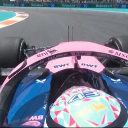 F1: así fue la primera vuelta rápida de Franco Colapinto en el circuito de Miami