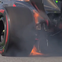 F1: ¡Atención! Fuego en el Sauber de Bortoleto en plena clasificación del GP de Miami