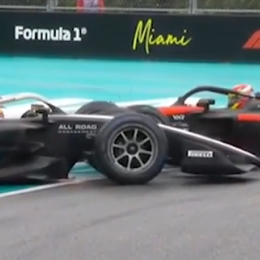 F2: el incidente que complicó la carrera de Varrone el GP de Miami