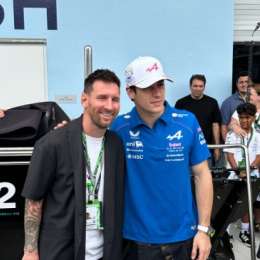 F1: ¡Se dio el encuentro! Lionel Messi y Franco Colapinto se juntaron en el Gran Premio de Miami