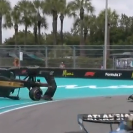 F1: ¡"Dios mío! ¿Está bien?", la reacción de Colapinto al fuerte golpe de Gasly en el GP de Miami