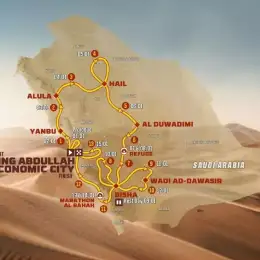 Se presentó el recorrido para la edición 2027 del Dakar en Arabia Saudita