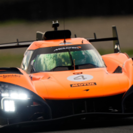 WEC: el prototipo McLaren MCL-HY salió a pista por primera vez