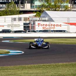 Indy NXT: Alessandro de Tullio cerró un paso positivo en el Indy GP