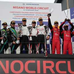 CIGT: podio de Lautaro De la Iglesia en su debut en el certamen Endurance en Misano