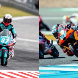 Moto3: Perrone no tuvo ritmo en su KTM y Morelli logró un P6 en Cataluña