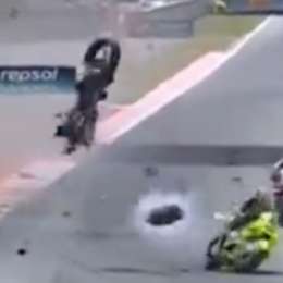 MotoGP: ¡ATERRADOR! El impactante accidente de Alex Márquez en el GP de Cataluña