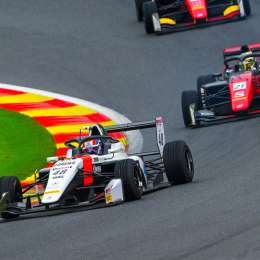 Euroformula Open: Gino Trappa subió al podio en su paso por Spa-Francorchamps