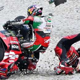 MotoGP: Johann Zarco habló de su salud después del espectacular accidente que sufrió en Barcelona