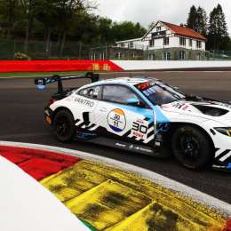 GT World Challenge Europe: Nacho Montenegro comenzó a girar en el Prólogo de las 24 Horas de Spa