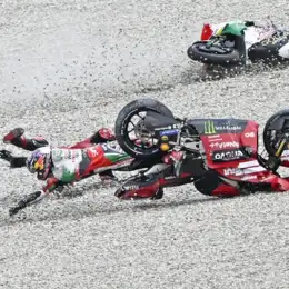 MotoGP: el estremecedor relato de Johann Zarco tras su accidente en Barcelona: "Gritaba de dolor"