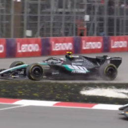 F1: ¡Al límite! Antonelli arriesgó contra Norris y se despitó en el último giro de la Sprint