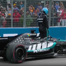 F1: ¡Abandono para George Russell!