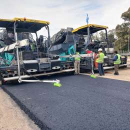 ¡Atención! Se realizaron pruebas de asfaltado en el autódromo de Buenos Aires