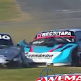 Procar 4000: ¡De no creer! Se tocaron en la vuelta previa de la serie de la Clase B en La Plata