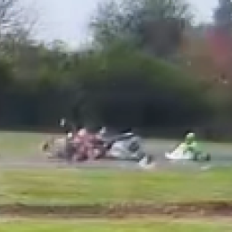 Grave accidente de karting en Gualeguay: rotura de frenos, ingreso en contramano y una piloto lesionada