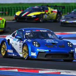 GT Cup Europe: podio de Matías Russo en el cierre de la tercera fecha en Misano