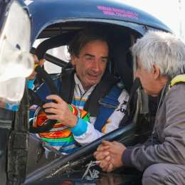 La inesperada aparición de Aníbal Colapinto: el padre de Franco volvió a subirse a un auto de carrera