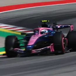 F1: Colapinto fue octavo en Barcelona en el día de la primera victoria de Hamilton con Ferrari