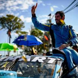Esteban Gini, el último ganador del TC en Rafaela