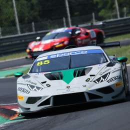 CIGT: Lautaro De la Iglesia entrenó con su Lamborghini en Monza