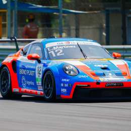 Porsche Carrera Cup Italia: Luciano Martínez puso primera en la actividad de la tercera fecha en Monza