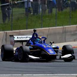 Indy NXT: De Tullio había ganado la carrera 2 en Road America, fue descalificado y el triunfo lo heredó otro argentino