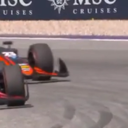 F2: ¡Infartante duelo por el triunfo entre Montoya y Bennett en la última vuelta en Austria!