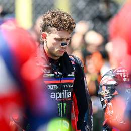 MotoGP: el inédito video que salió a la luz de la impactante caída de Bezzecchi en Assen