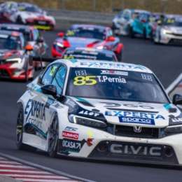 TCR Europe: Tiago Pernía finalizó 7° en la Carrera 2 de Hungría